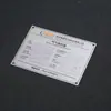 Señalización Metálica Personalizada Acero Inoxidable Estampado Alto Brillo Trefilado Placa de Identificación Placa de Puerta Aleación de Aluminio Pantalla de Corrosión Señalización