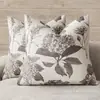 Fronha Floral Retro Nova da Amazon para Fronha de Almofada de Casa, Almofada de Lona Floral para Primavera e Verão, Almofada Decorativa para Sofá