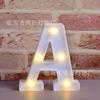 Letra luminosa transfronteriza, luz LED digital en inglés, diseño de confesión, escena, atmósfera, luces decorativas de colores