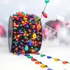 Fio de luzes de Natal Jiaxin plástico cor benzeno brilhante lâmpada falsa pingente pequeno para árvore de Natal decorações de feriado atacado