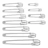 Pin de bagagem simples de várias especificações, etiqueta de pin para roupas e tapetes, pino de segurança, pino de ferro, pino grande, atacado
