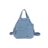 Mochila de viaje nueva, elegante y ligera para mujer, versión coreana, mochila de mezclilla a la moda, bolso de pecho casual y simple