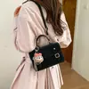 Bolsa Pequena Simples de Mão Estilo Coreano para Mulheres 2026 Nova Versátil Moda Bolsa Cambridge Nicho Elegante Bolsa Transversal para o Dia a Dia