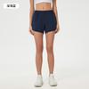 Pantalones cortos deportivos de verano para mujer, de secado rápido, con forro triangular, cintura alta, adelgazantes, D25004