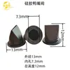Atacado de Fábrica Máquina de Enchimento Bico de Descarga Furo Interno 10mm Silicone Bico de Pato Anti-Gotejamento Saída de Água Bico de Pato