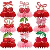Amazon Nuevo Suministros de Fiesta Temática de Frutas Fresas Hawaianas Decoración Bandera Banner de Flores Distribución del Lugar