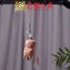 Colar com Pingente de Gato Fofo em Madeira de Faia Feminino Novo Corrente para Clavícula Longa Estilo Étnico Retro Colar de Pescoço Acessórios Halter