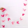 Flor de Papel Borboleta Grande Tridimensional Festa de Aniversário Flor de Papel Decoração de Casa Decoração de Quarto de Casamento Flor de Papel Colorida