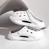 Zapatos de Playa Antideslizantes Transpirables de Suela Gruesa para Pareja al Aire Libre, Sandalias Casuales Simples de EVA Cerradas para el Hogar