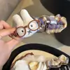 2025 Nuevo Lindo Gafas de Lunares Miffy Conejo Diadema Anillo Intestino Corazón de Niña Goma para Cola de Caballo Diadema