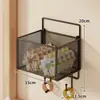 Cesta colgante para mesita de noche de dormitorio Estante de almacenamiento para mesita de noche Dormitorio de estudiantes Litera superior Artefacto de almacenamiento de snacks Estante colgante para almacenamiento de cama