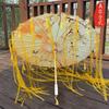 Novo Estilo Chinês Guarda-chuva de Seda Antigo Borla Fita Dinastia Han Sessão de Fotos Acessórios de Guarda-chuva de Papel de Óleo Feminino Clássico Qipao Guarda-chuva para Fotografia
