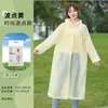 Impermeable de Puntos para Adultos, Viajes al Aire Libre, Longitud Extendida, Impermeable, Ligero, Portátil, Poncho de Lluvia No Desechable Venta al por Mayor