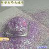 Importación Directa de Fábrica color mágico fluorescente tira larga estilo japonés y coreano manicura pierna pelo punto de cruz brillante reflectante tira larga Dregs de Hu
