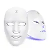 Explosiones de Ultramar Mascarilla de Belleza Instrumento de Belleza con Luz LED de Colores Mascarilla Facial Hogar de Belleza Instrumento de Rejuvenecimiento de la Piel Fotónico Guía