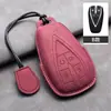 Capa para Chave de Carro Changan Cs75Plus55Plus Couro de Ovelha Case Eado Cs35 Shell X5 Oushang X Chaveiro