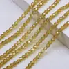 Cuentas de Cristal Tierra de 6 mm Chapadas Color AB 1 Hilo Cuentas de Cristal Dispersas Cuentas de Vidrio Cuentas de Piña Material para Joyería Hecha a Mano Accesorios