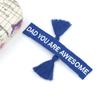 Accesorios Creativos para el Día del Padre Moda Bordado Iloveyoudaddy Letras Inglesas Pulseras para Hombres Regalos Festivos