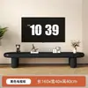 Mesa de centro con forma de nube para sala de estar, adecuada para espacios pequeños, color crema, moderna, diseño simple y moderno, mesa baja única, mesa de centro simple para interiores
