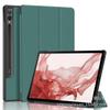 Funda protectora con soporte plegable triple para Samsung Tab S9 FE 10.9, funda protectora de panel plano S9 plus