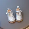 Zapatos de Cuero Estilo Rendimiento para Niñas, Zapatos de Princesa, Nuevo Modelo Primavera 2026, Zapatos Individuales de Cuero para Niñas, Zapatos de Rendimiento de Moda para Niños