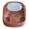 Brinquedo para Pet Bola Dispensadora de Petiscos Alimentador Rolante para Alívio do Tédio, Treinamento de Cães, Tigela Alimentadora Anti-Engasgo, Tigela Alimentadora Lenta para Gatos e Cães Pequenos