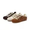 Zapatillas de entrenamiento alemanas para mujer 2026 primavera nuevo estilo suela gruesa de moda zapatos blancos zapatos Forrest Gump cómodos estilo académico zapatos deportivos casuales
