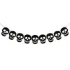 Bandeira de Letras de Feliz Halloween com Tema de Abóbora para Halloween Transfronteiriço Bandeira de Festa de Caveira Fantasma