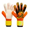 Guantes de fútbol con palma de látex para protección de manos, adecuados para entrenamiento y competición, guantes de portero disponibles en stock desde la fábrica