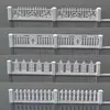 Atacado de fábrica construção corrimão de simulação ABS modelo de corrimão europeu material de modelo de maquete guarda-corpo 1:100