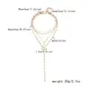 Accesorios de Cadena para Suéteres Nuevos Transfronterizos Europeos y Americanos Moda Personalidad Diseño Creativo Flor Cruz Apilada Collar Largo