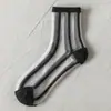 Calcetines de Malla de Seda de Vidrio Calcetines Transparentes Delgados Calcetines de Primavera y Verano Calcetines de Cristal para Mujer Calcetines de Barco Japoneses Fabricante Venta al por Mayor