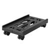 Soporte para Host de Computadora, Rack de Refrigeración Móvil, Rack de Almacenamiento de Computadora Retráctil, Gabinete para Oficina en Casa con Base con Ruedas