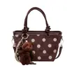 Bolso cruzado de moda y elegante 2026, nuevo bolso de mano pequeño de nicho, bolso cubo de lunares, bolso de hombro