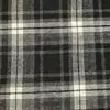 Tela de Cuadros Estilo Americano, Franela de Sarga Cuadros Grandes, Camisas de Otoño e Invierno, Chaquetas, Faldas, Tela de Cuadros, Fábrica