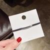 Anillo para el cabello de aleación retro estilo europeo y americano, red popular, temperamento simple, cuerda para la cabeza, banda elástica pequeña de alta elasticidad para mujer, venta al por mayor, Jane