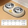 Tigela para Cachorro Pote para Cachorro Tigela para Cachorro e Gato Pote para Comida de Gato Tigela Dupla Água para Beber Integrada Tigela de Arroz para Cães de Porte Médio e Pequeno Antirruído Suprimentos para Animais de Estimação