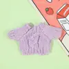Ropa para muñeca de 10 cm, camiseta de manga corta, chaleco para muñeca, colección de atuendos para muñeca Labubu de 17 cm