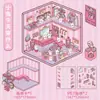 Pegatinas de Escena en Miniatura de Mascotas Lindas de Dibujos Animados Tamaño Grande Escena PET Apilables Estéreo 3D Pegatinas Decorativas para Diario DIY