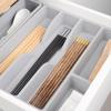 Smarc Cubiertos Plato Palillos Cuchillo y Tenedor Vajilla Caja de Almacenamiento Organizador de Cajón de Cocina Caja con Divisiones Herramientas