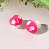 Micro paisagem resina cogumelo ornamentos DIY jóias brinquedo acessórios oceano garrafa decoração pequeno tamanho 10 MM fornecimento transfronteiriço