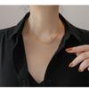 Estilo coreano Simples Elegante Estrelas Brilhantes Colar Clavícula Feminina Cadeia Cyber Celebrity Colar Titanium Steel Non-fading