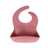 Babero de silicona impermeable tridimensional para bebé, babero de silicona para niños, babero de suplemento alimenticio para bebés antisuciedad y a prueba de aceite