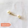 Artefacto para la cintura de los pantalones pasador de cintura broche anti-exposición broche de corsage de alta gama joyería hebilla de broche de perlas