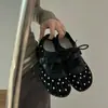 Gabinete de Red Llegadas de Principios de Otoño Aumento de 5 cm Dedos Separados Lunares Nicho Entrenamiento Alemán Zapatos Forrest Gump Versátiles Casuales para Mujer Suela Suave Deportivos