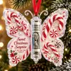 Clip de Dinero Mariposa Navideña de Año Nuevo Regalo
