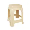 Taburete de plástico engrosado silla de plástico para el hogar taburete de plástico para zapatos banco de plástico taburete alto para adultos apilable venta al por mayor
