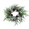 Decorações de guirlanda de Natal para fabricantes, Guirlanda de Natal para pendurar na porta, Enfeites de guirlanda de pinhas de Natal, Decorações de guirlanda de Natal