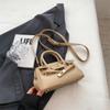 Estilo coreano moda portátil de grande capacidade Bag Mulheres Novo Simples Texted Kelly Bag 2023 Nicho Design Crossbody Bag