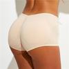 Calcinha acolchoada para nádegas, almofada de esponja feminina, bunda falsa, sexy, quadril, cuecas respiráveis